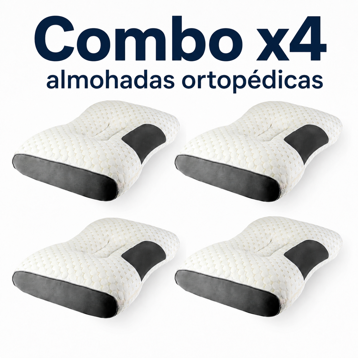 PAGA 1 Y RECIBE 4 ALMOHADA CerviLux™ - Despierta sin dolor de cuello desde la primera noche