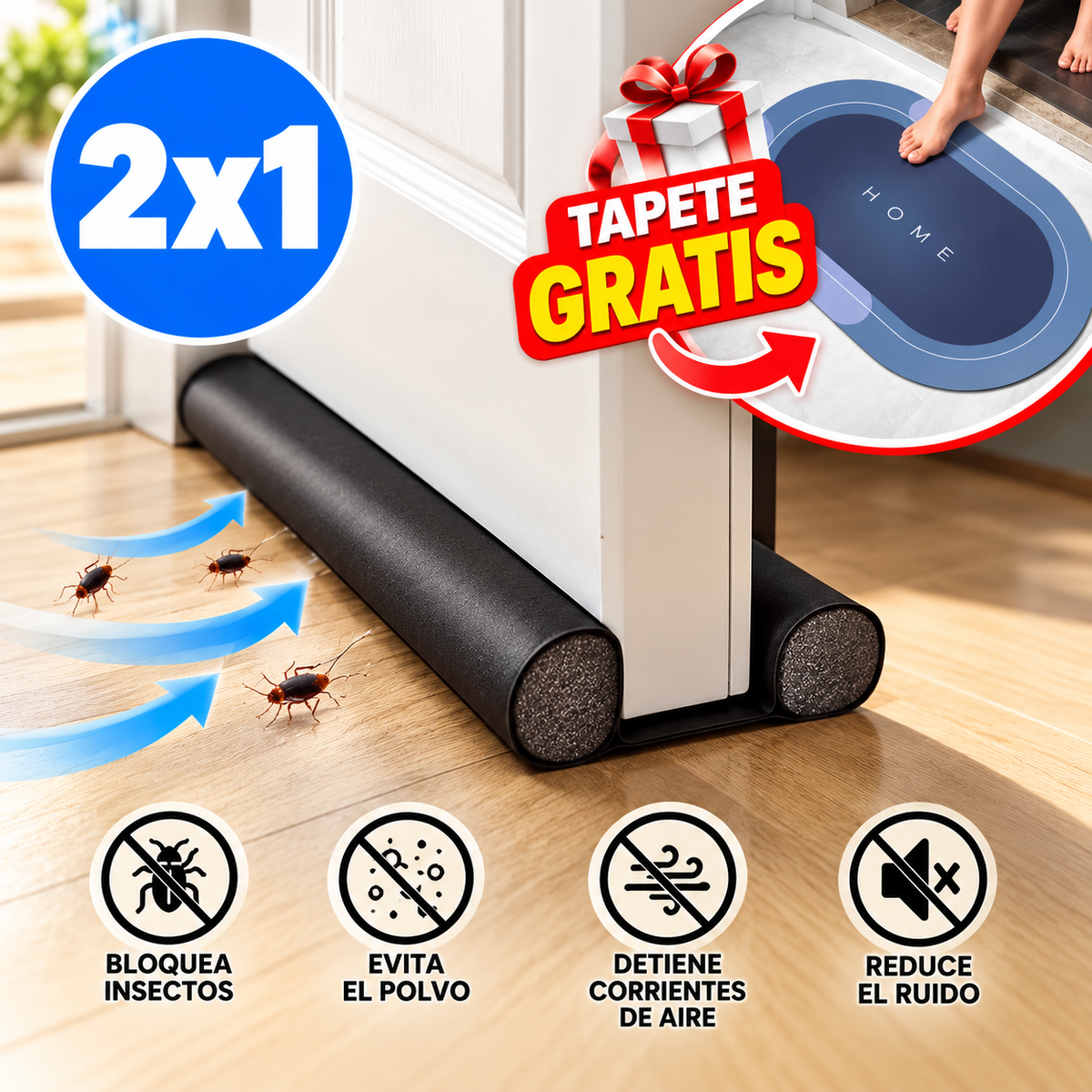 🎁 [PROMO] Compra 1 Burlete + Recibe Tapete GRATIS