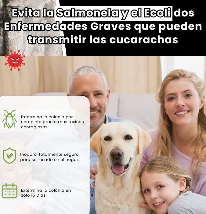 🪳🚫 Adiós a las cucarachas: Quick Catch™ — cebo potente y fácil de usar