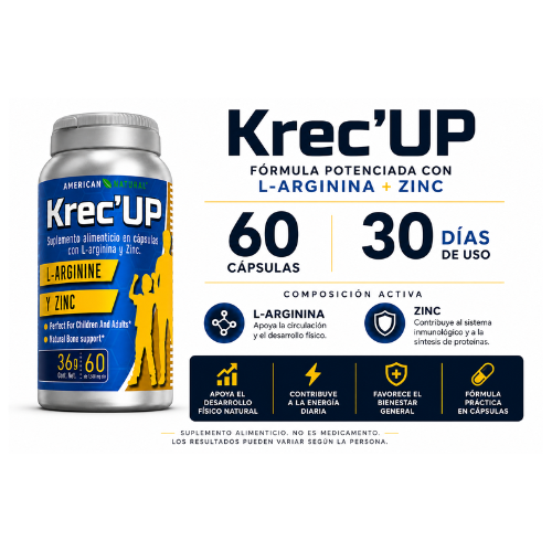 Krec’UP Pro: Fórmula de crecimiento avanzada