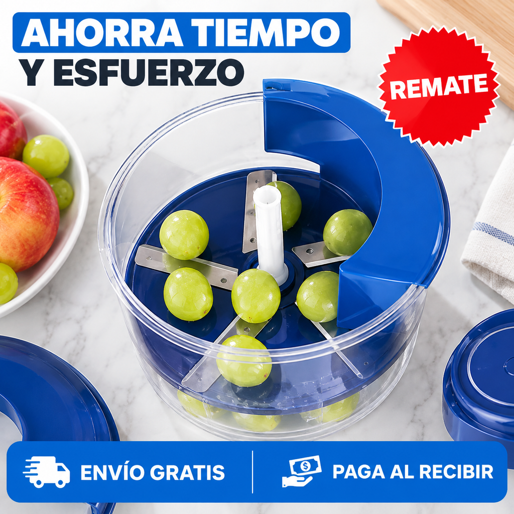 PeelPro™ | Preparador Automático de Frutas y Verduras