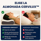 PAGA 1 Y RECIBE 4 ALMOHADA CerviLux™ - Despierta sin dolor de cuello desde la primera noche