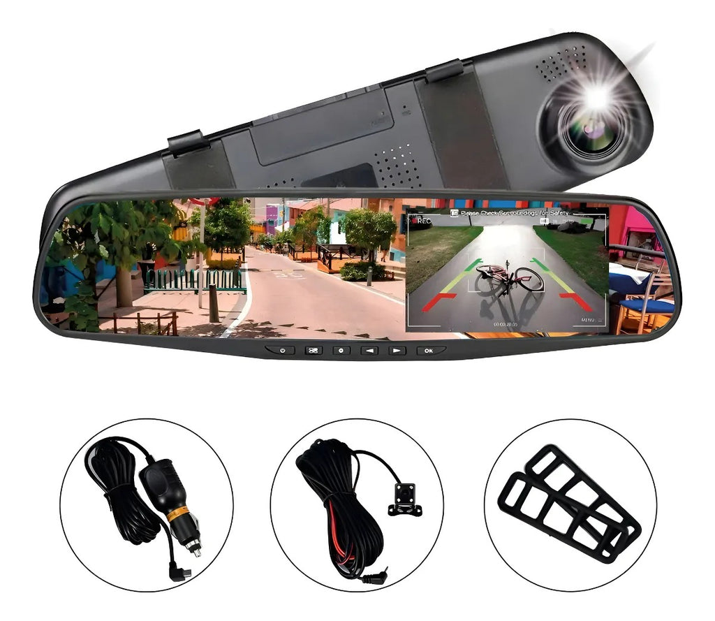 🔥 Oferta Exclusiva | Espejos Retrovisores Inteligentes 4 en 1