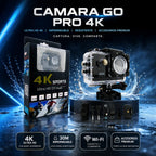 🔥 LIQUIDACIÓN DE STOCK: - CÁMARA GOPRO 4K + FUNDA ULTRARRESISTENTE DE REGALO - [PROMOCIÓN DE CUMPLEAÑOS]