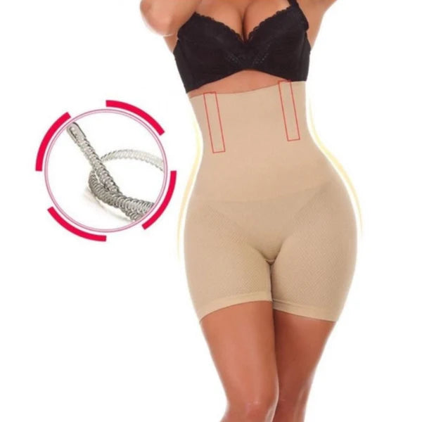 Faja modeladora con 4 aletas de acero y compresión