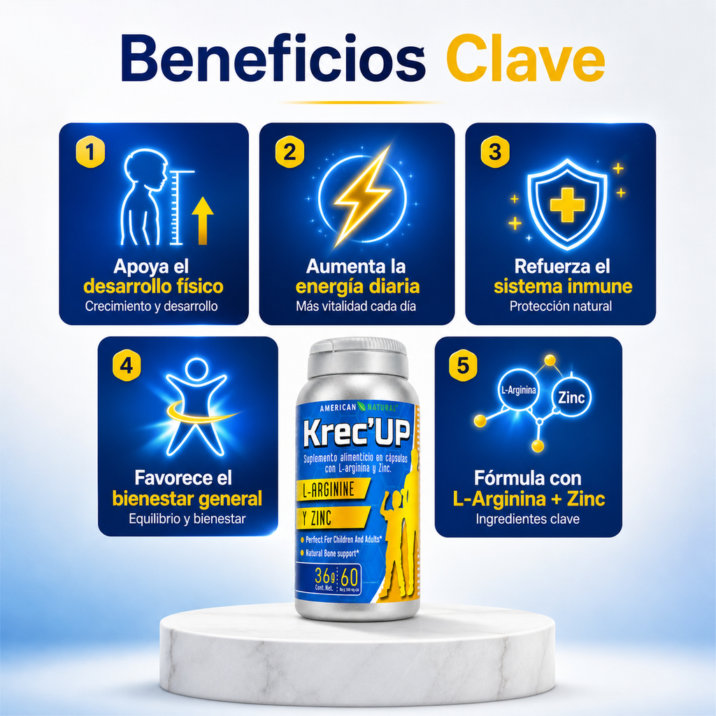 Krec’UP Pro: Fórmula de crecimiento avanzada