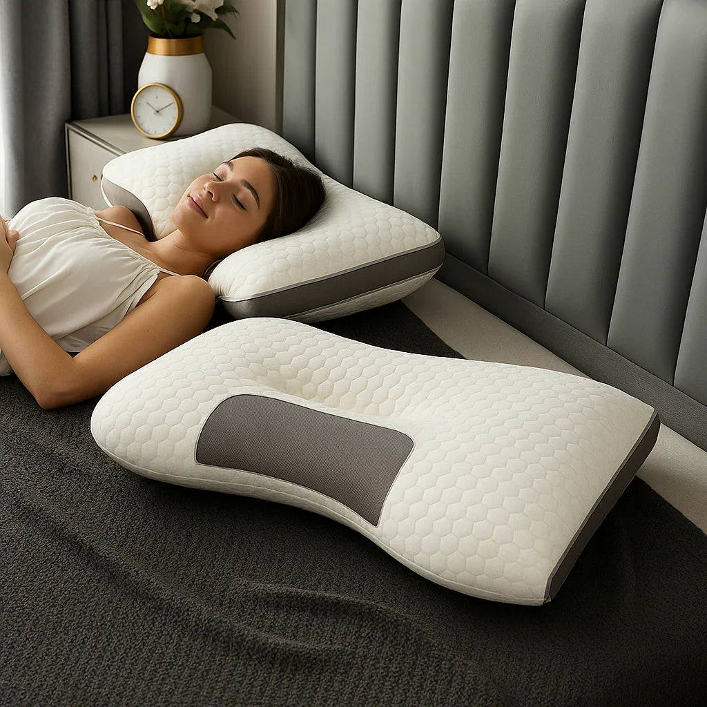 PAGA 1 Y RECIBE 4 ALMOHADA CerviLux™ - Despierta sin dolor de cuello desde la primera noche