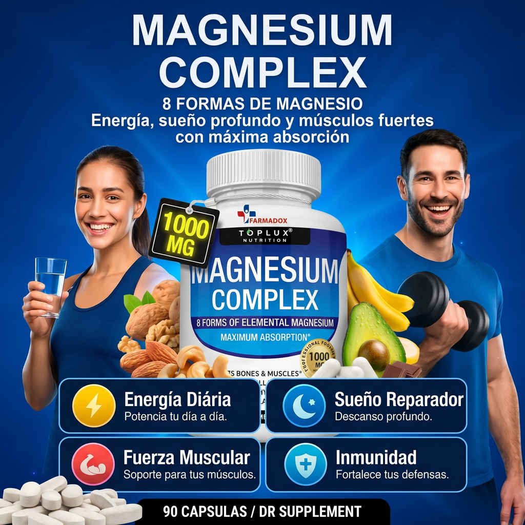 ✨ Complejo de magnesio NeuroZen™ ⚡ Recupera tu energía, relaja tu cuerpo y vuelve a dormir profundamente desde los primeros días 💙