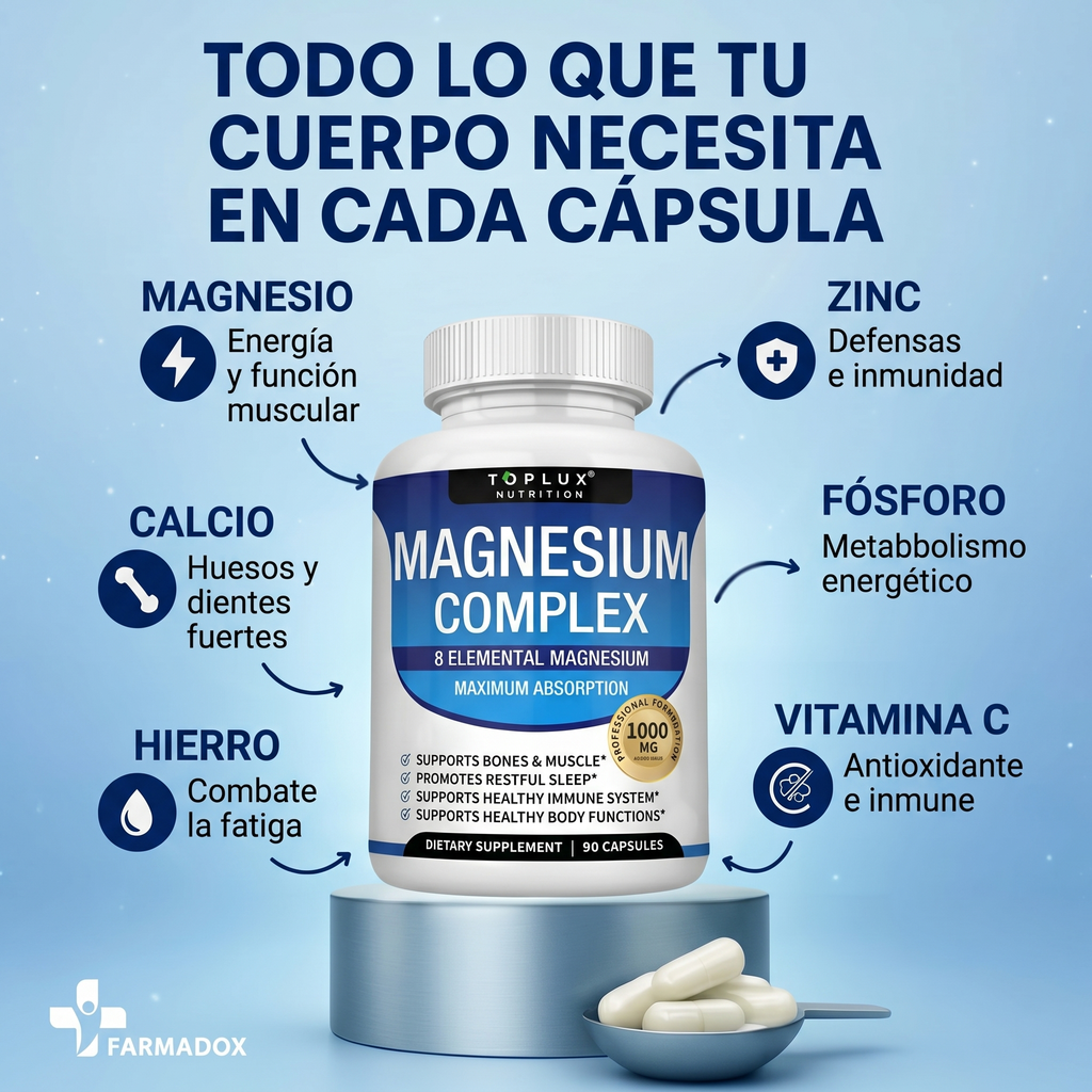 ✨ Complejo de magnesio NeuroZen™ ⚡ Recupera tu energía, relaja tu cuerpo y vuelve a dormir profundamente desde los primeros días 💙