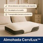 PAGA 1 Y RECIBE 4 ALMOHADA CerviLux™ - Despierta sin dolor de cuello desde la primera noche