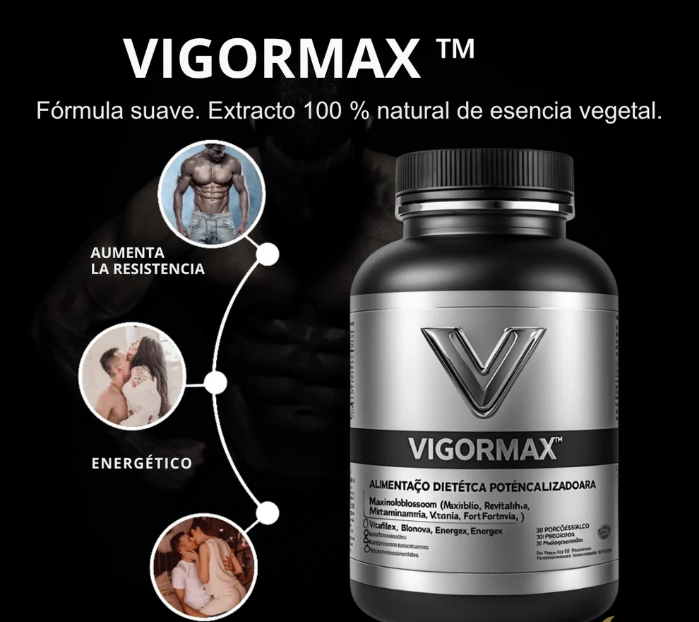 VIGORMAX, Desarrollado para ayudar a mejorar la disposición y la energía masculina en la vida diaria.
