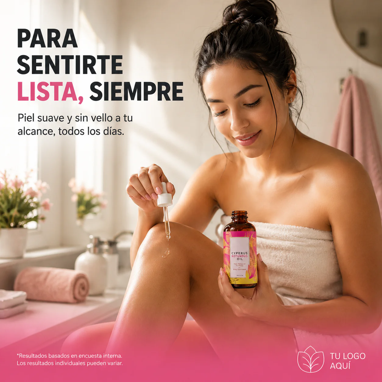 Cyperus Rotundus Oil pro  Piel suave por más tiempo.