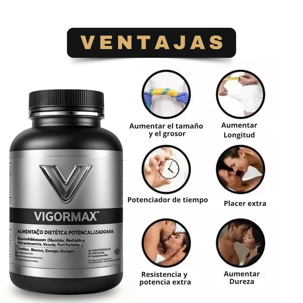 VIGORMAX, Desarrollado para ayudar a mejorar la disposición y la energía masculina en la vida diaria.