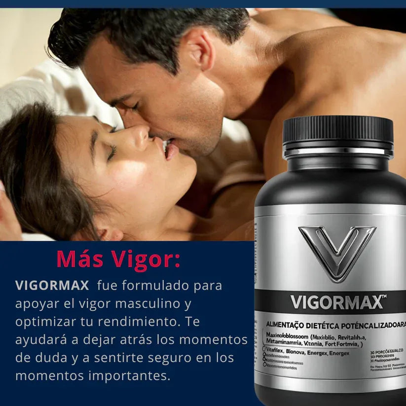 VIGORMAX, Desarrollado para ayudar a mejorar la disposición y la energía masculina en la vida diaria.